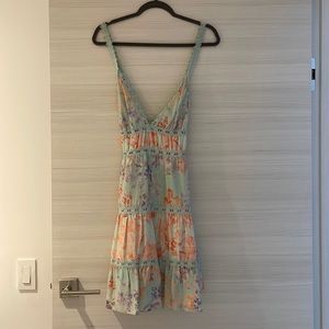 Alice + Olivia Floral print mini dress